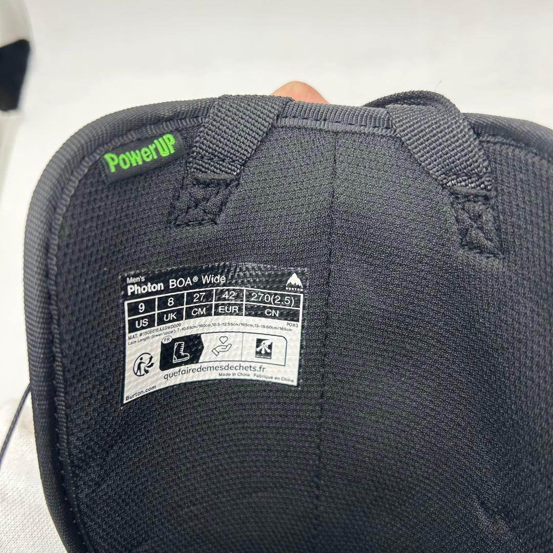 【新品】BURTON PHOTON BOA 27cm 新モデル