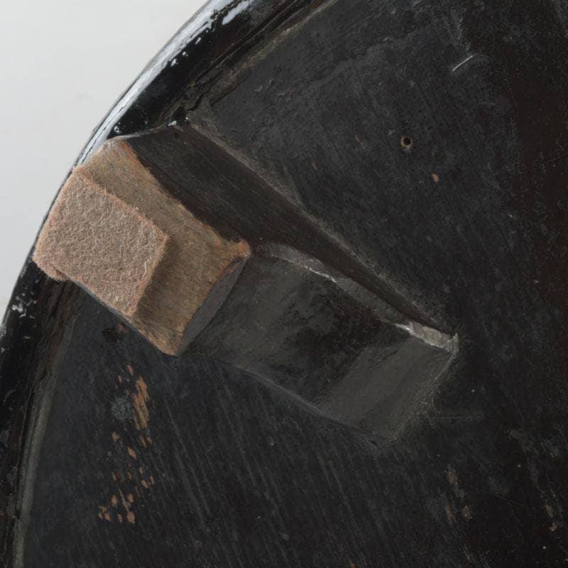 時代古民具　漆塗　三足桶　M　9839A