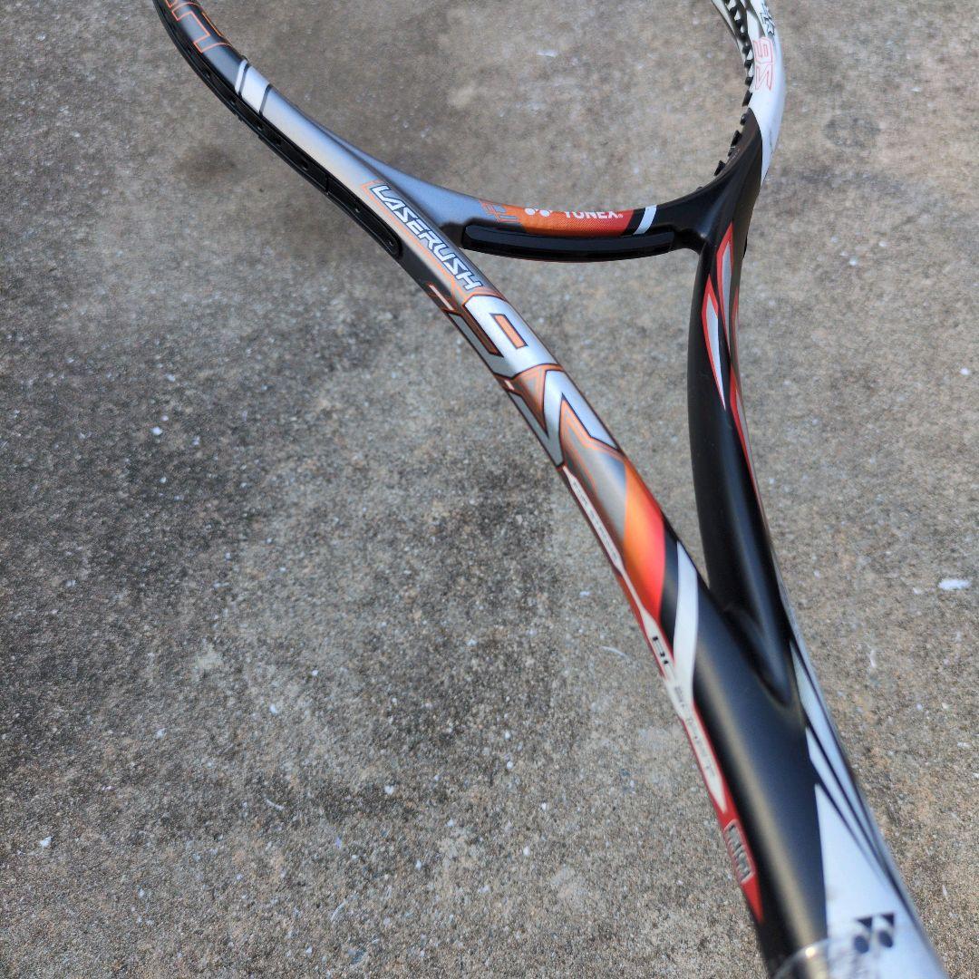 【未使用品】ソフトテニスラケット　ヨネックス　LASERUSH9S UL1