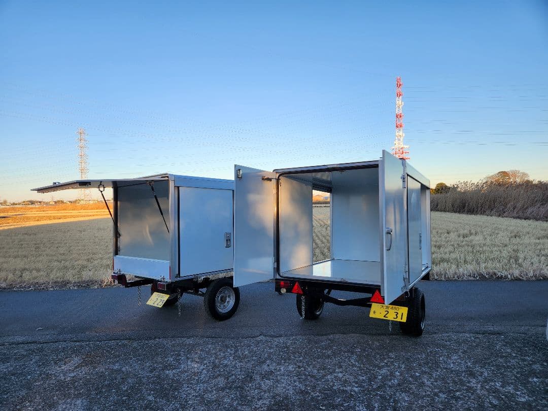 牽引免許の必要の無い公認フルトレーラー 構造変更済み❗