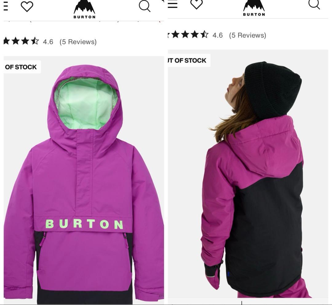 スノーボード スキー ウェア ヘルメット 手袋 キッズ BURTON バートン