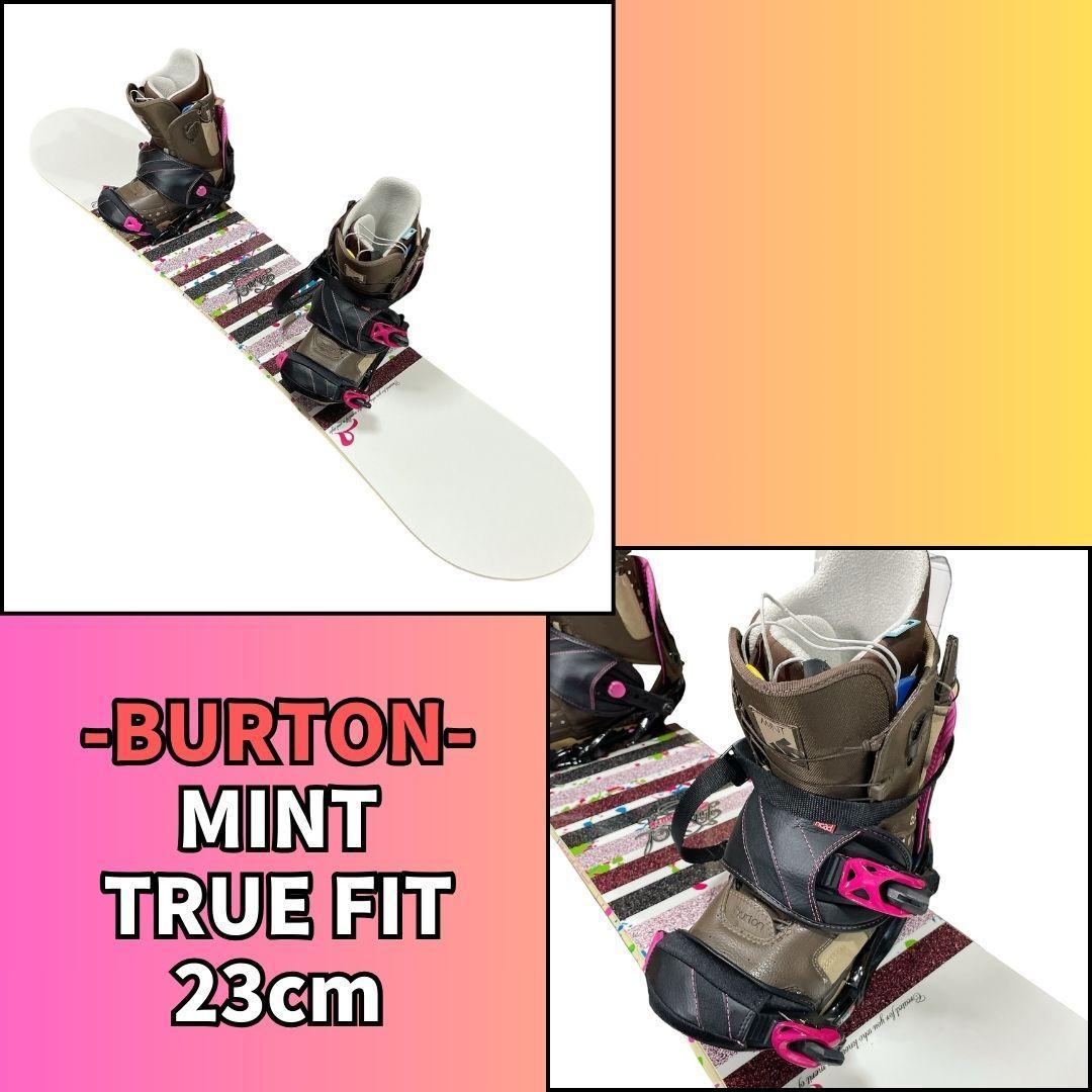 【即乗り3点セット♪】BURTONブーツ＆スノーボード 142cm レディース
