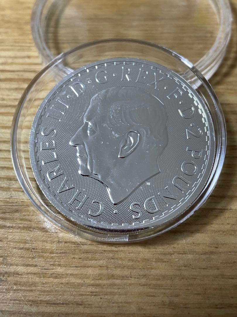 ブリタニア銀貨１オンス　純銀999