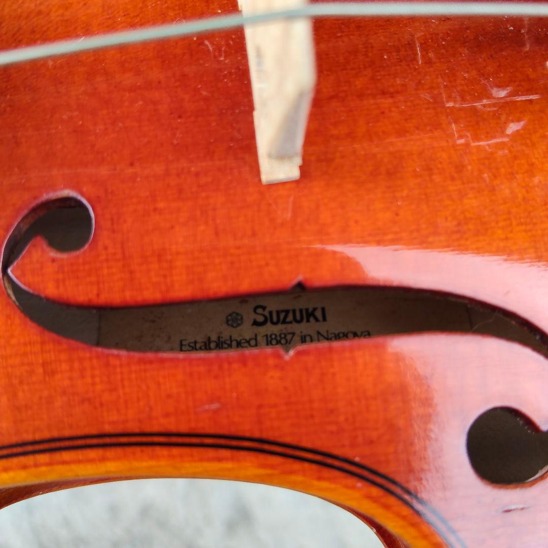 【希少】SUZUKI バイオリン No.200 1/8 日本製 分数バイオリン