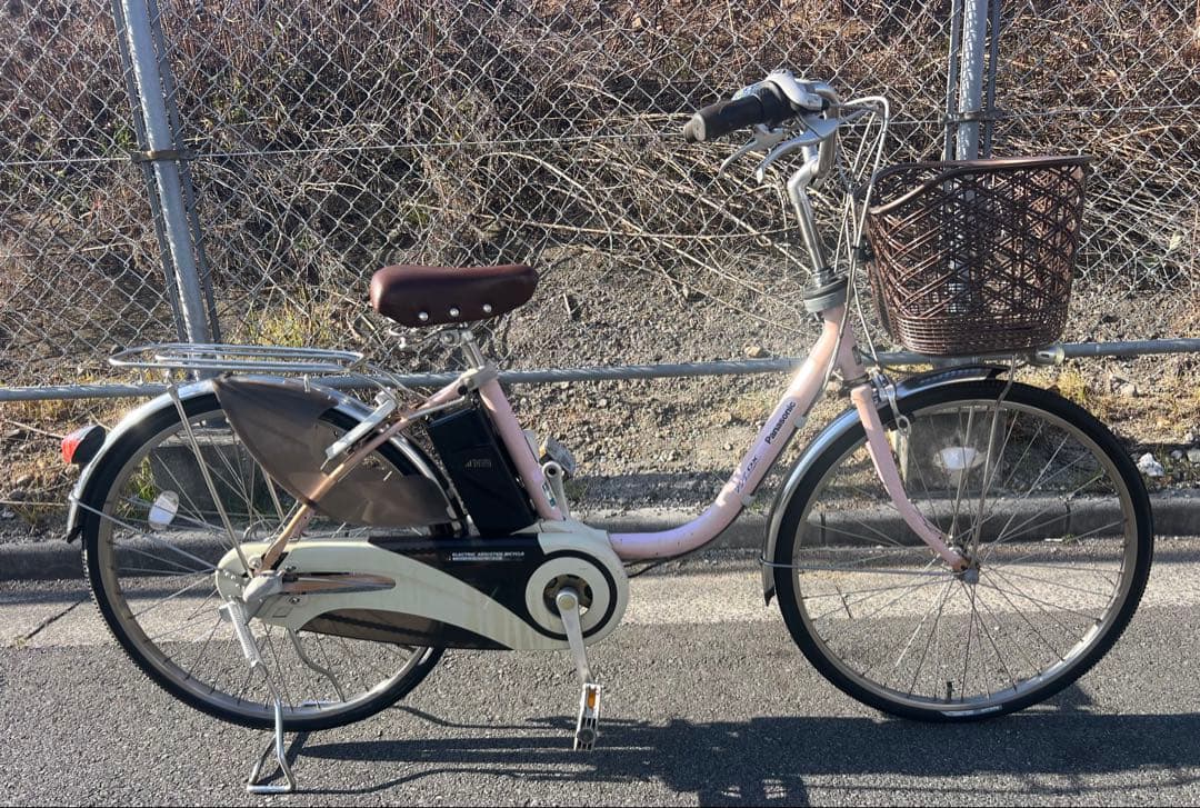 Panasonic電動アシスト自転車エコナビ機能付き24インチ関東圏配送可能