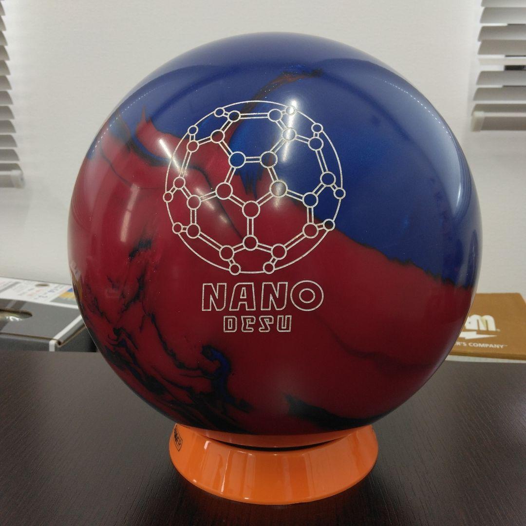 ABS 60周年 NANO DESU ボウリングボール 14p3oz