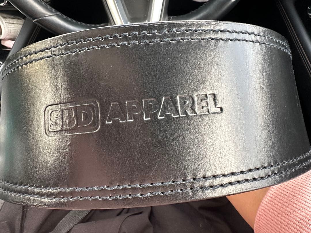 SBDパワーリフティングベルト　サイズS