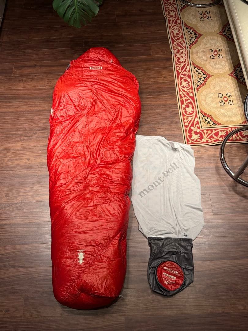 montbell シームレスダウンハガー 800 #0 モンベル 寝袋 シュラフ