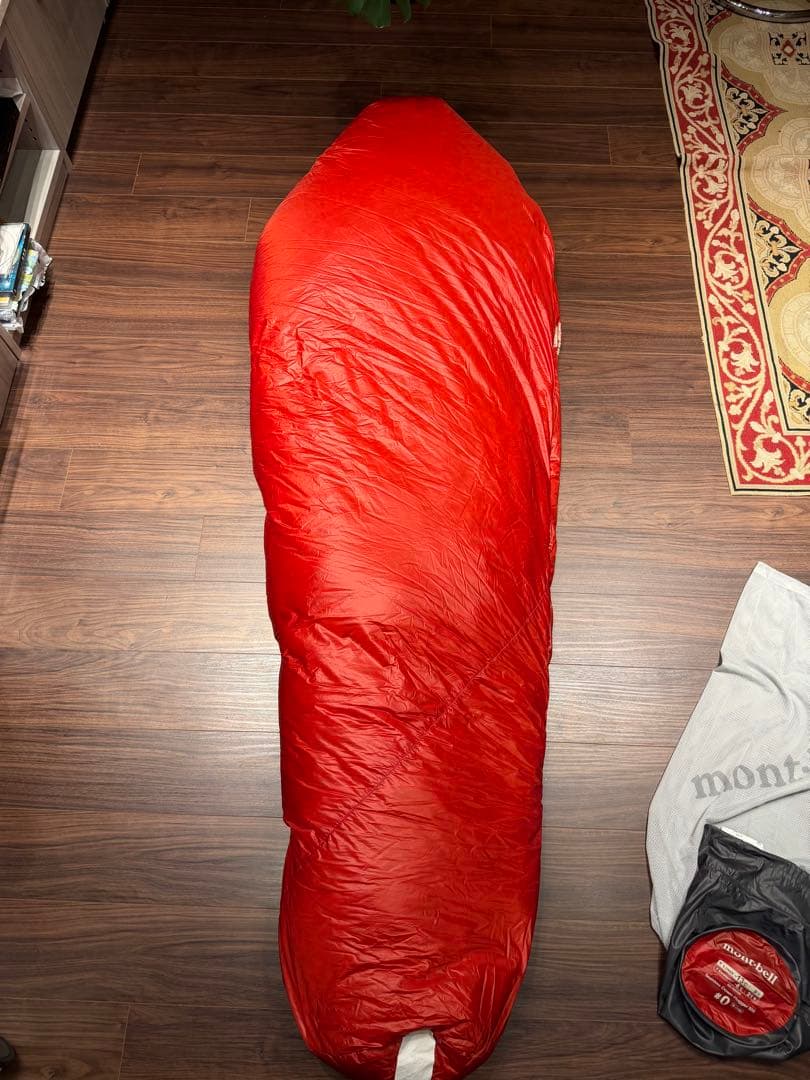 montbell シームレスダウンハガー 800 #0 モンベル 寝袋 シュラフ