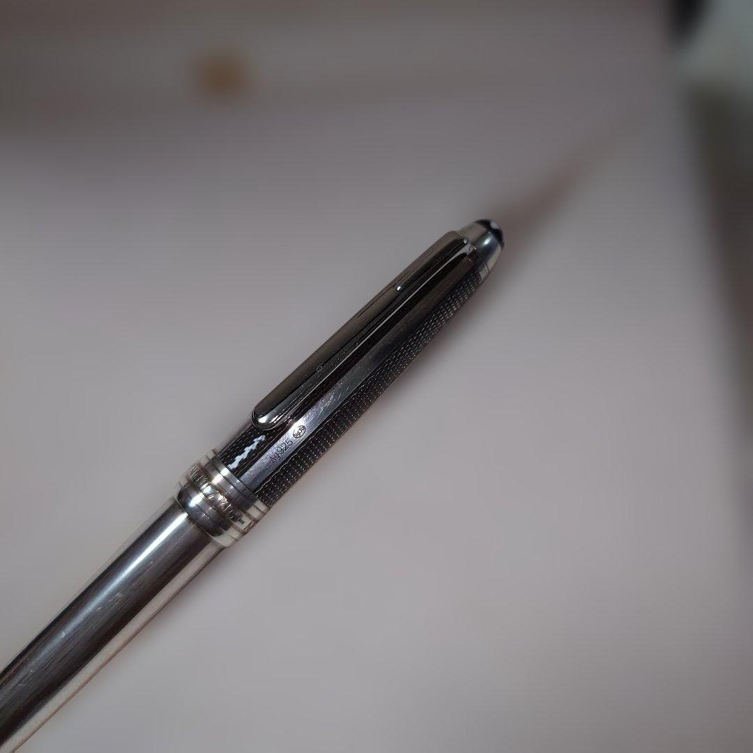 モンブラン マイスターシュテュック ソリテール シルバー 銀軸 ボールペン