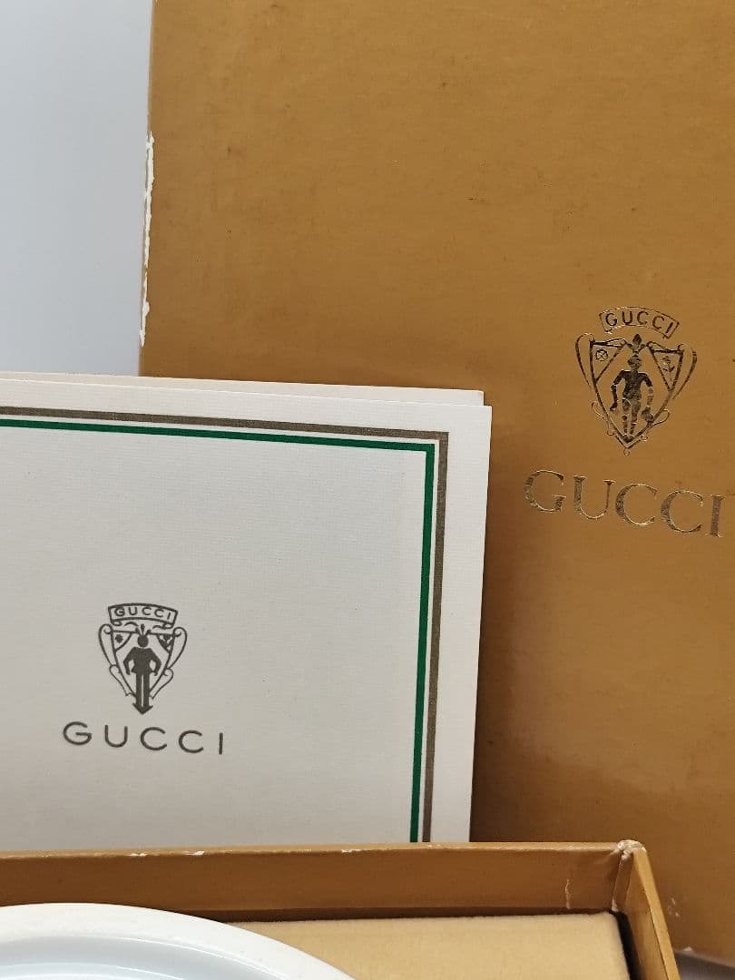 [超希少] GUCCI 灰皿 アッシュトレイ サンモトヤマ 証明書付き