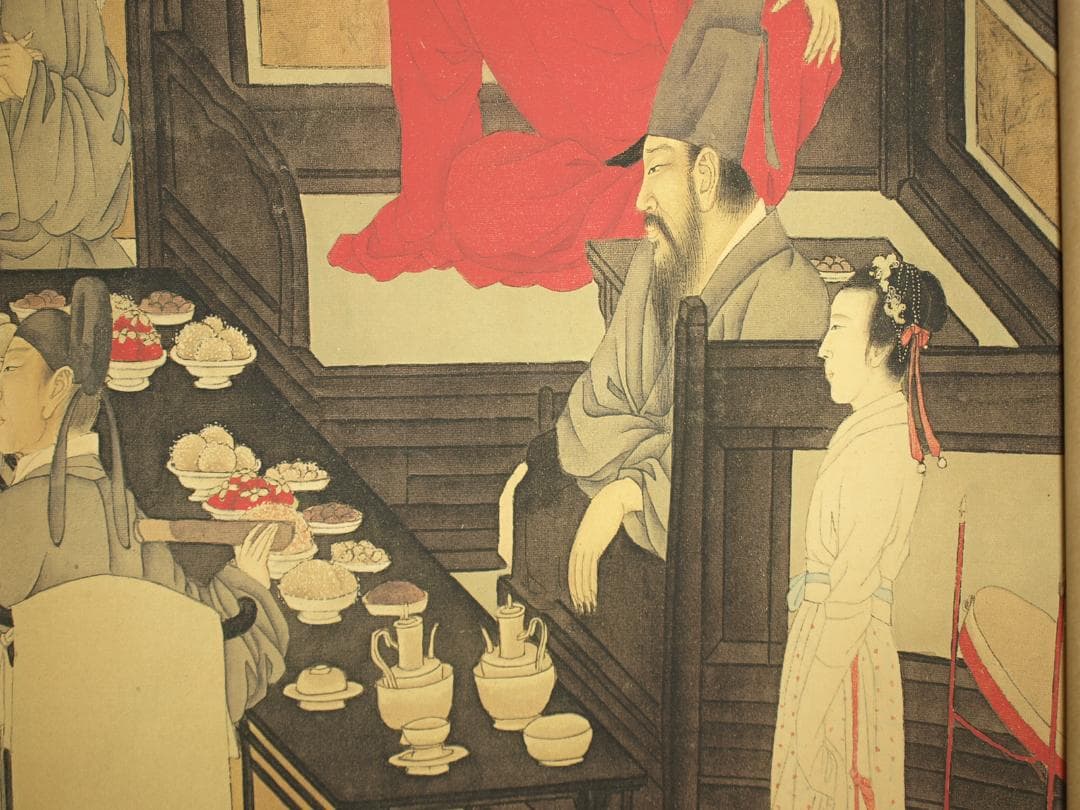 中国古美術 時代書道※激安骨董品 顾闳中 作 BD647A14-2