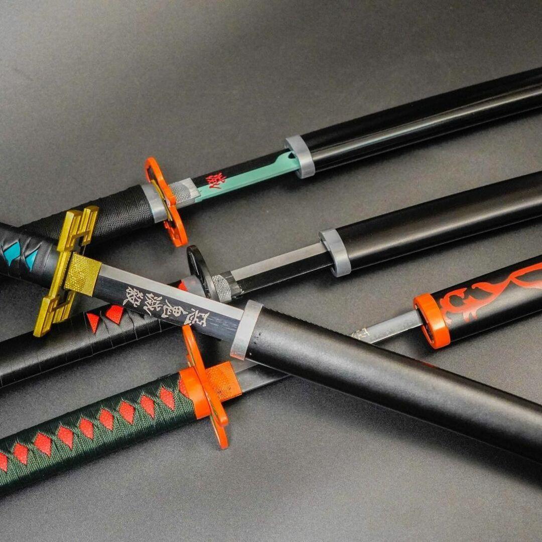 時透無一郎　コスプレ 武器 刀 剣 日輪刀 　金属製１０３ｃｍ【訳あり】