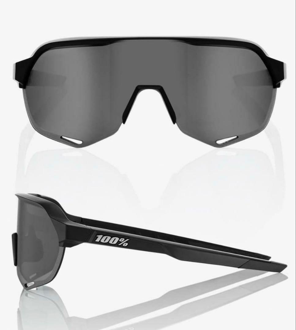 100% S2 ブラック スモークレンズ ワンハンドレッド サングラスお値下げ◎