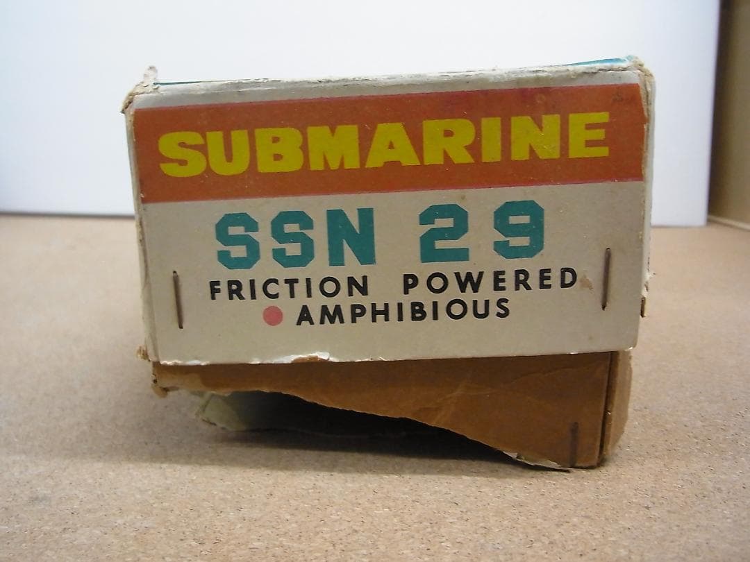 ヨネザワ　米澤玩具　サブマリン　SSN29　シーウルフ　潜水艦　ブリキ