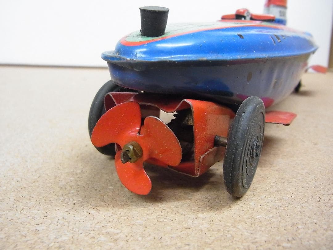 ヨネザワ　米澤玩具　サブマリン　SSN29　シーウルフ　潜水艦　ブリキ