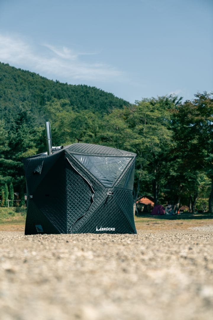 【未使用】PRO仕様ポップアップ式テント ブラック