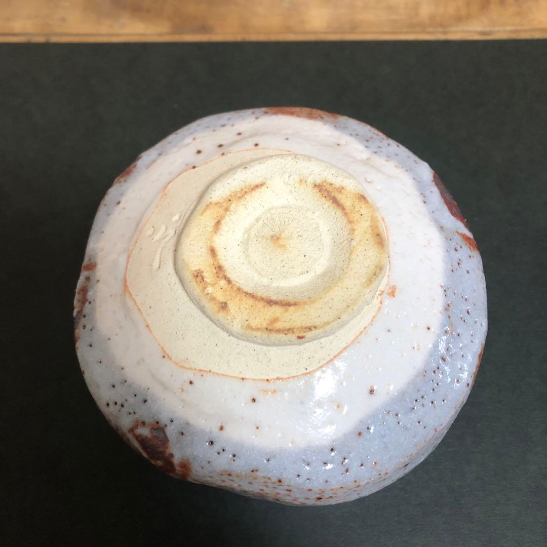 加藤光右衛門 鼡志野茶碗 共箱 茶道具