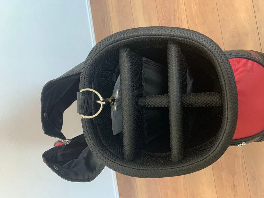 ツアーステージ　ゴルフバッグ　赤黒