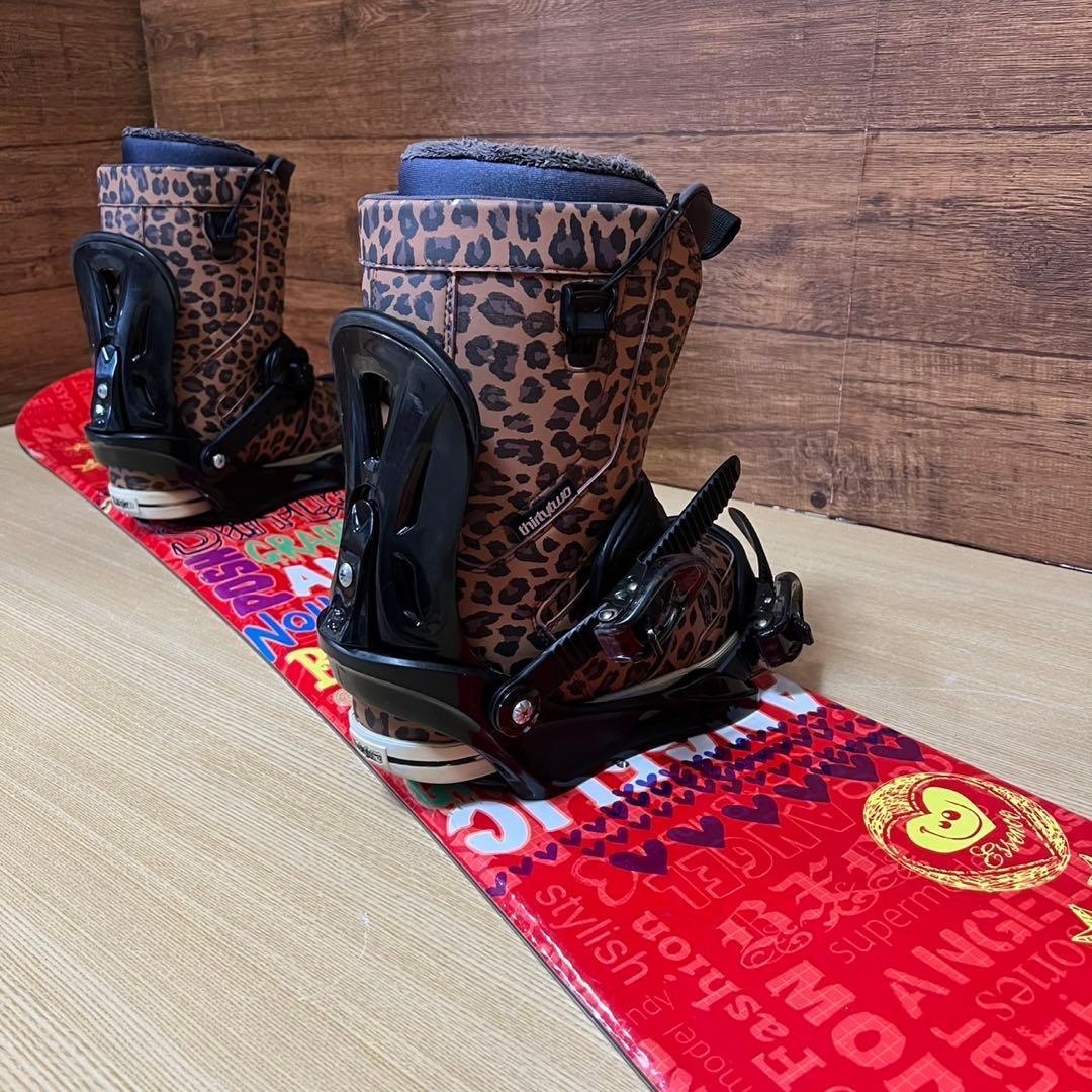 BXB IGNIO 初心者オススメ　レディース　スノーボード3点セット145cm