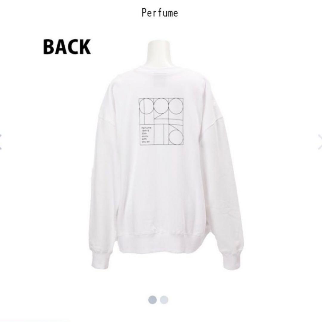 【新品未開封】 Perfume グッズ 誰でも似合う スウェット ホワイト L