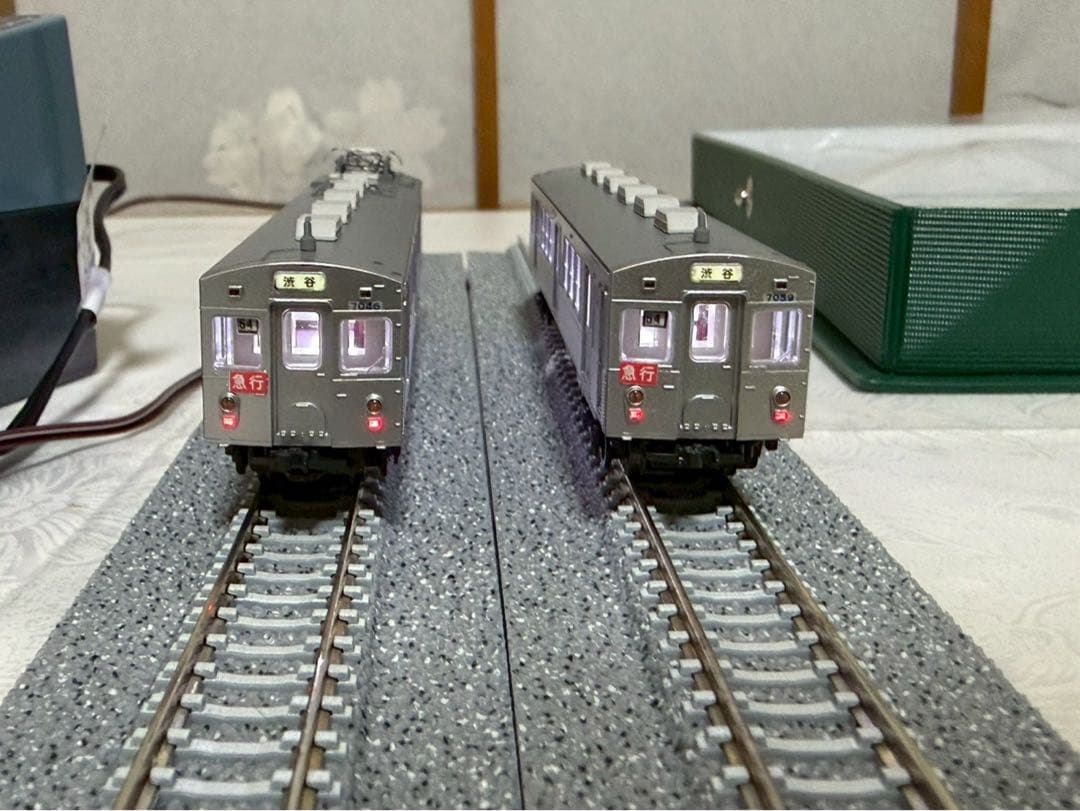 KATO 10-1305 東京急行電鉄(東急)7000系 8両 室内灯組み込み