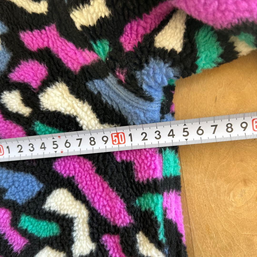 BEAMS GOLF カラフル フリースジャケット M★美品★保温性高し