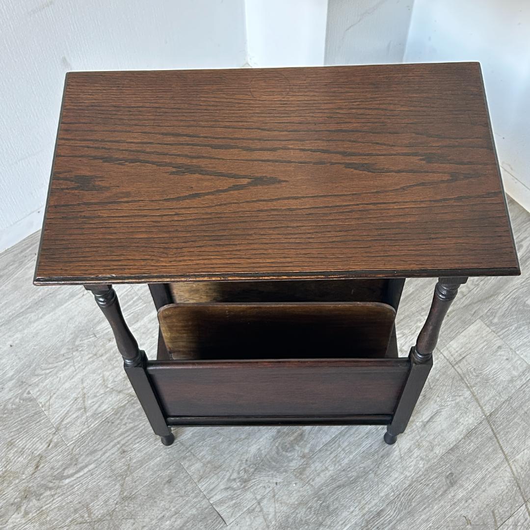 イギリス アンティーク家具 マガジンラック 1930年頃 856A