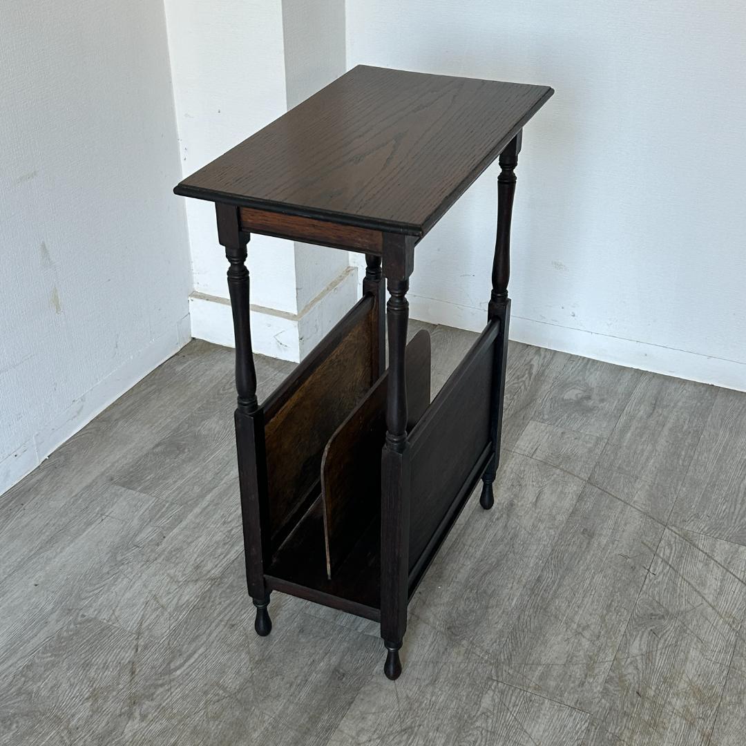 イギリス アンティーク家具 マガジンラック 1930年頃 856A