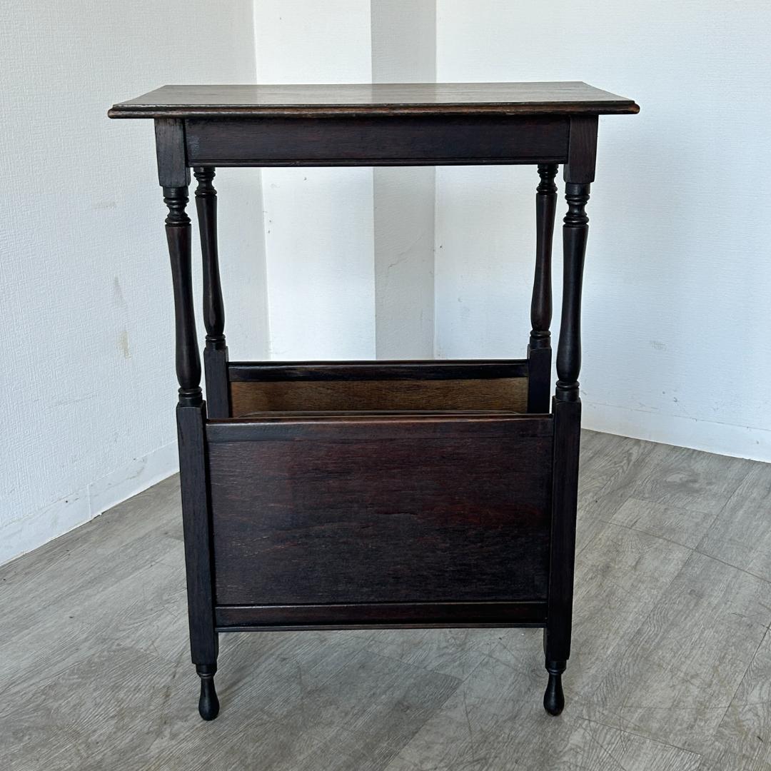 イギリス アンティーク家具 マガジンラック 1930年頃 856A