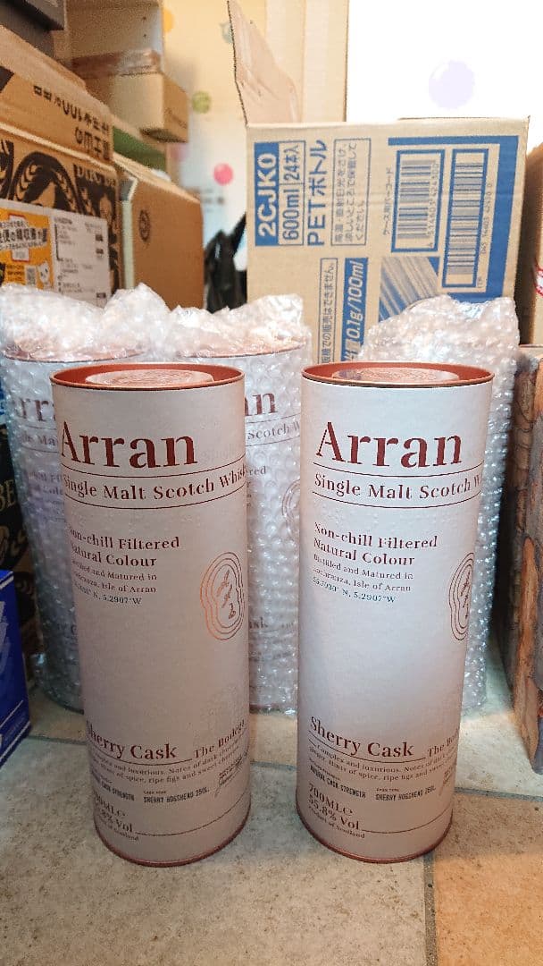 アラン  シェリーカスク  5本セット