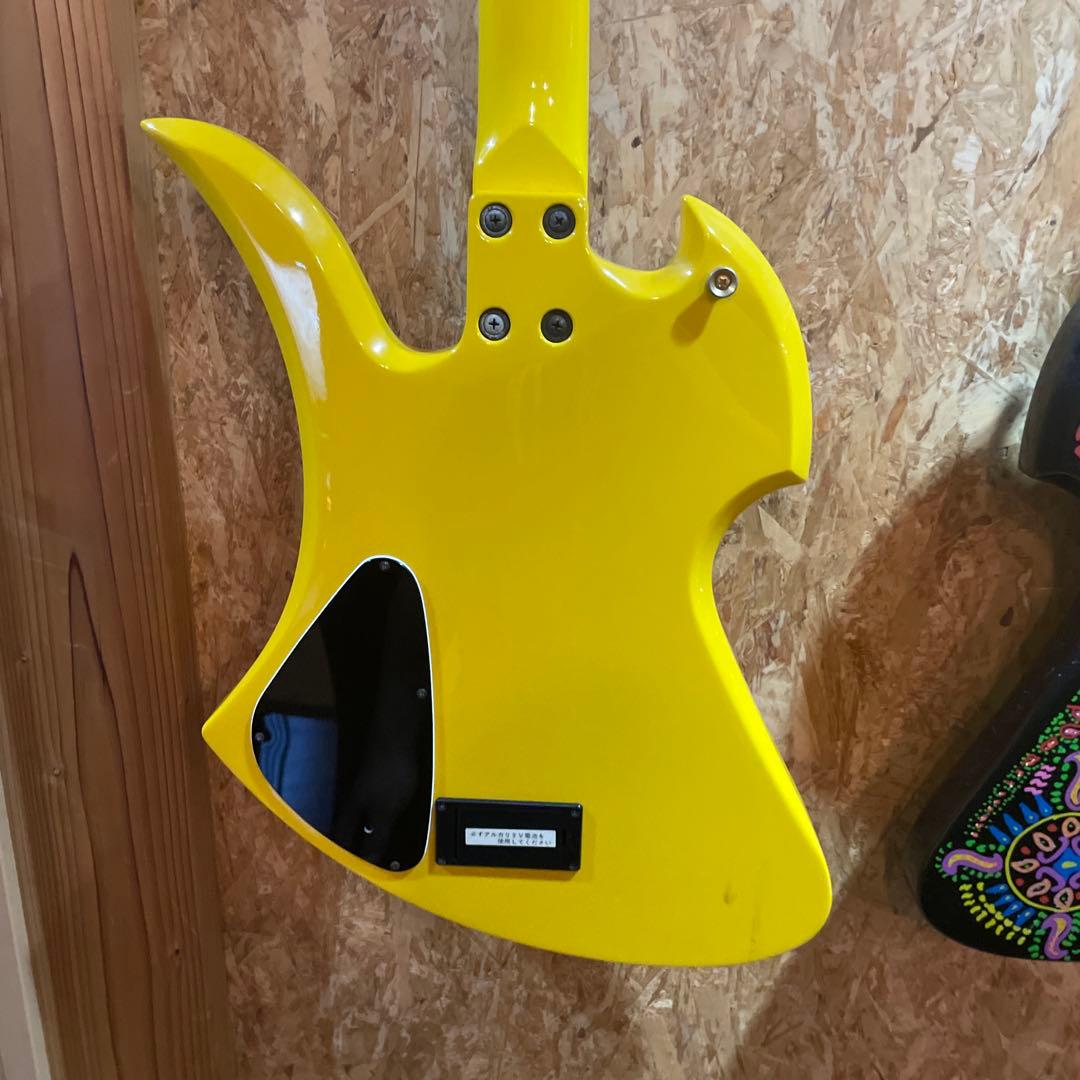 Burny イエローハート　hide MG ギター