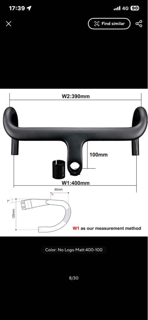 RXL SL カーボンハンドルバー OD2 28.6/31.8mm