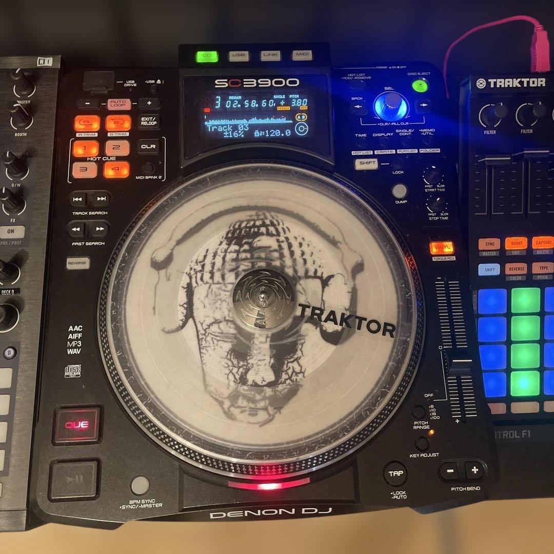 DJ機材 2 x Denon SC3900 + TRAKTOR Z2, F1, X1