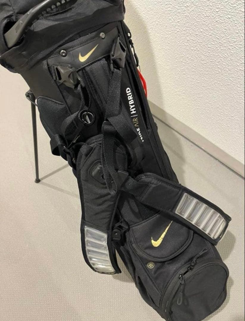 NIKE AIRキャディバック ナイキ 9.5型 軽量 14分割★良品★スタンド