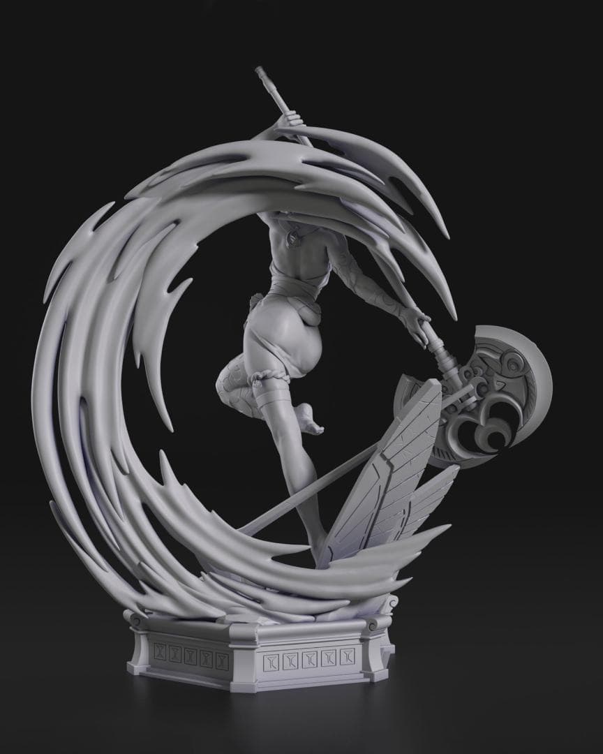 1/10　未塗装 未組立　フィギュア　ガレージキット　メリー ノエ HADES