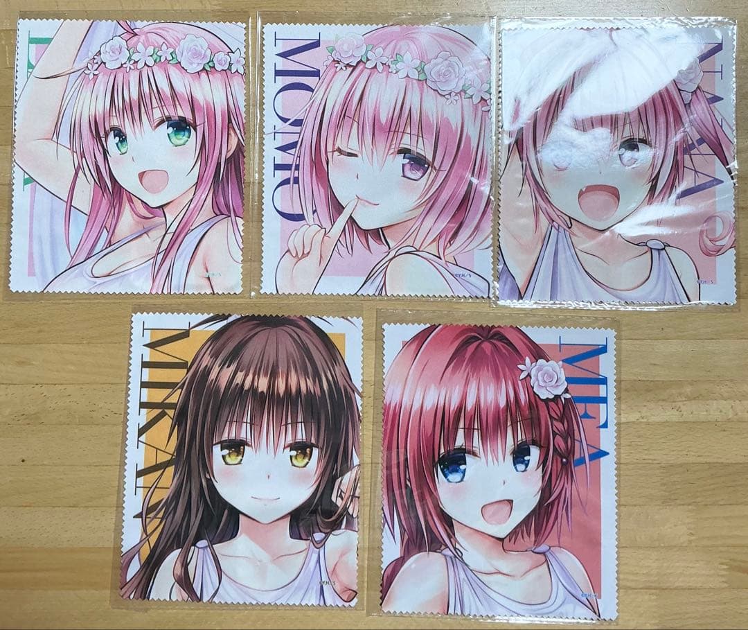 To LOVEる 15周年記念　原画展 凱旋 マルチクロス 12種　とらぶる