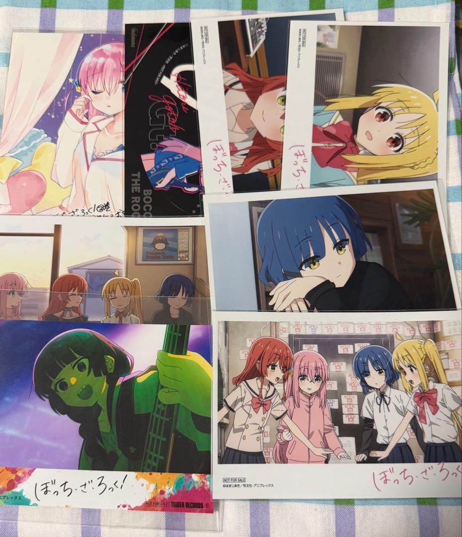 *写真8枚　ぼざろ　ぼっち・ざ・ろっく　ブロマイド　セット