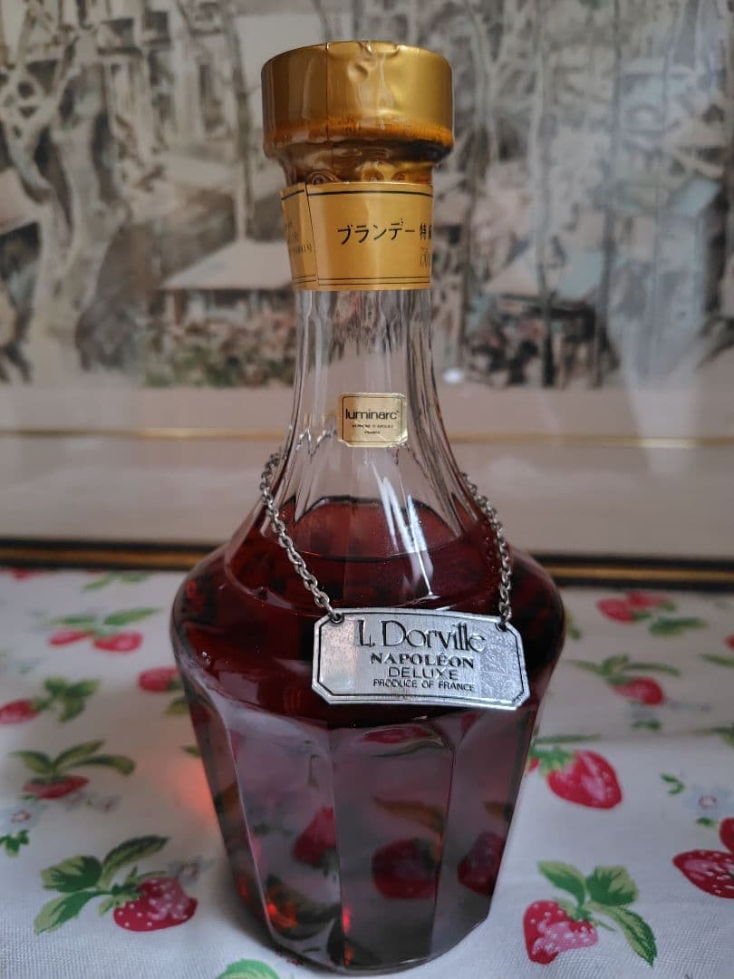 ブランデー 　700ml 　古酒　特級　ドーヴィル　ナポレオン　デキャンタ