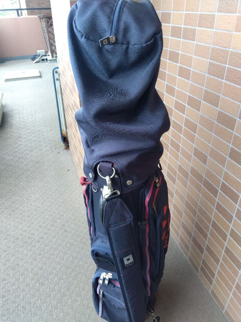 onoff ゴルフキャディバッグ ネイビー　　9.5型