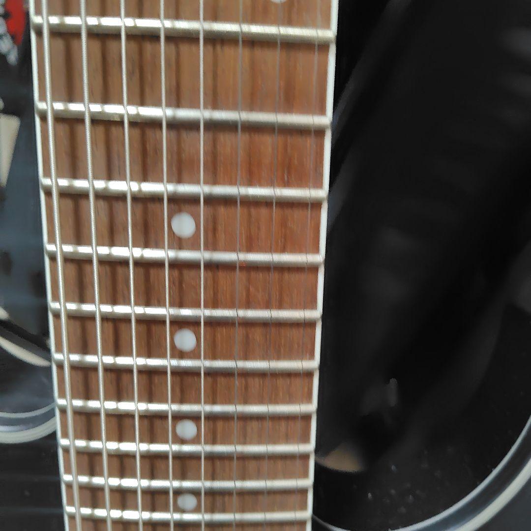 Ibanez8弦 エレキギター ブラック 24フレット