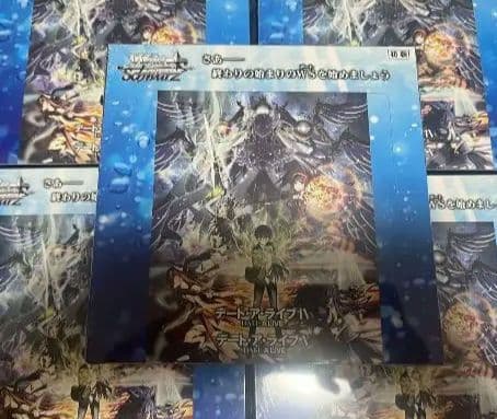 ws ヴァイスシュヴァルツ　デートアライブ　5box 未開封　シュリンク付