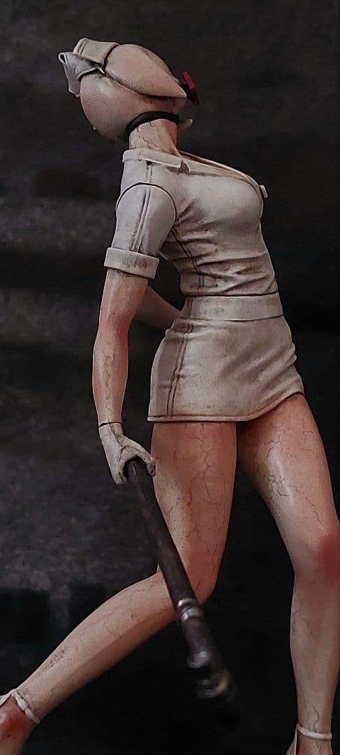 サイレントヒル　バブルヘッドナース フルリペイント生足仕様　オリジナルベース