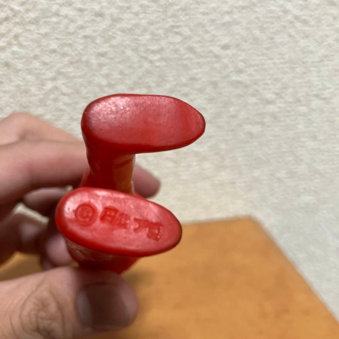 【当時物】ブルマァク ウルトラセブン ソフビ フィギュア 刻印あり レトロ