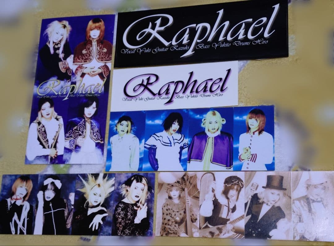 Raphael　ステッカー　ポストカード　ラファエル　華月 ロゴ 特典