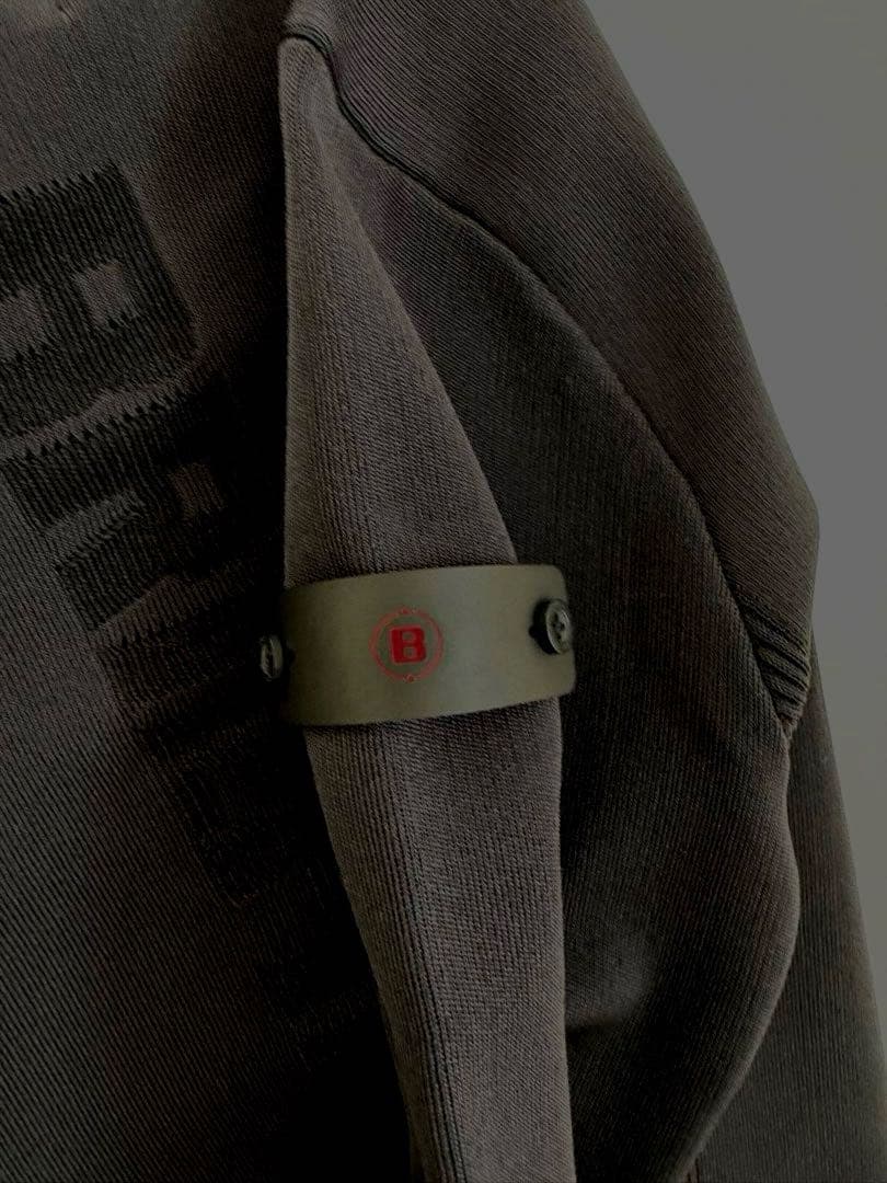 希少‼︎レザーワッペンBRIEFINGブリーフィング 黒 メンズ S【未使用】