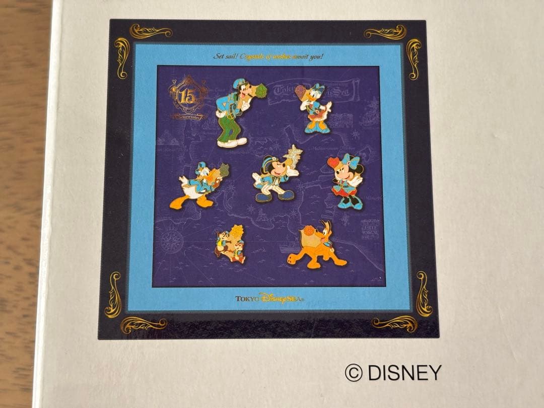 ディズニーシー ファンダブル ピンバッジ ミッキー ミニー ドナルド デイジー