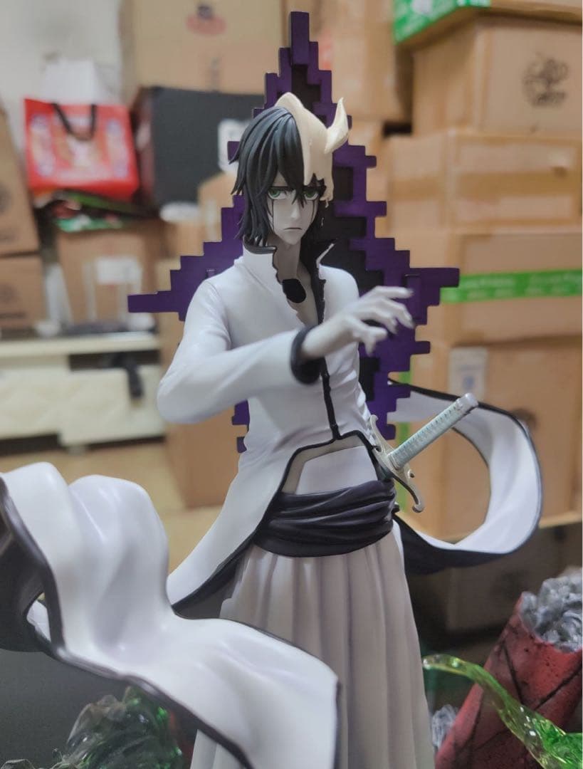 BLEACH 黒衣少年図 ウルキオラ ガレージキット ガレキ スタチュー