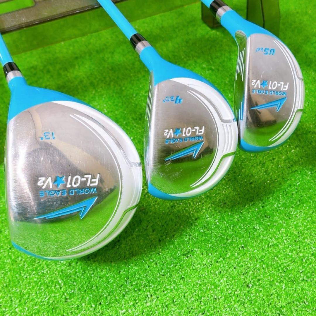ワールドイーグル　FL-01 V2 レディースゴルフクラブセット　右打ち　女性用