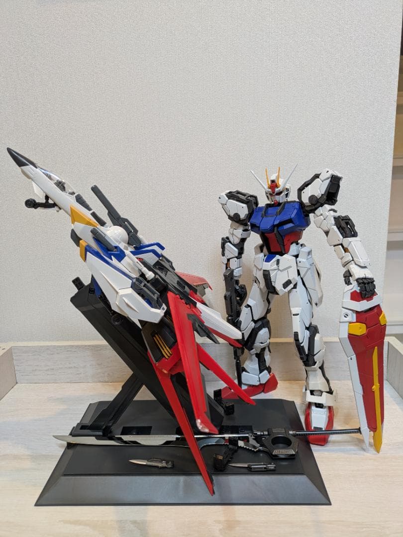 PG　ストライクガンダム　＆　スカイグラスパー　&　エールストライカー　セット